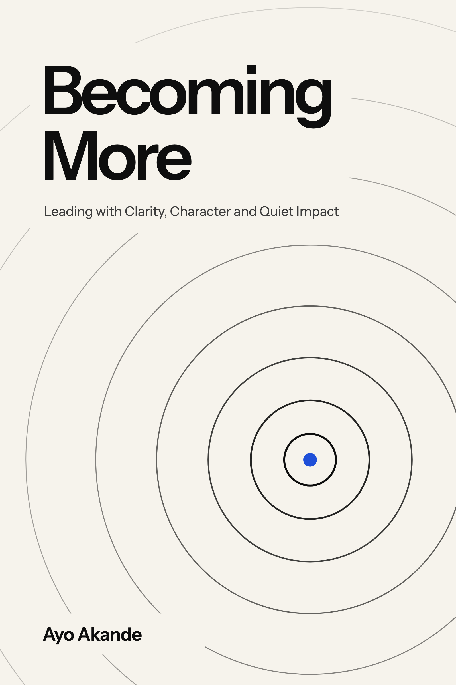 Becoming More book cover